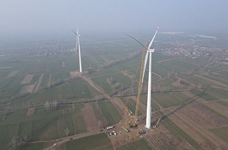 15MW Distributed Wind Power Project in Ningling County, Henan