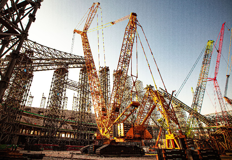 Shanghai Tengfa Crawler Crane-XGC17000-Support hotline:02158387172