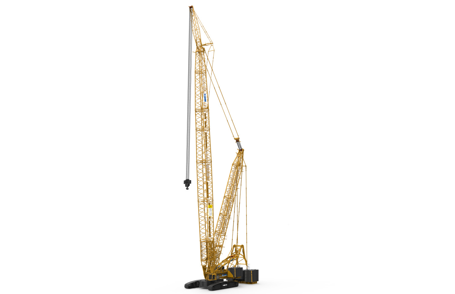 Shanghai Tengfa Crawler Crane-XGC15000A-Support hotline:02158387172