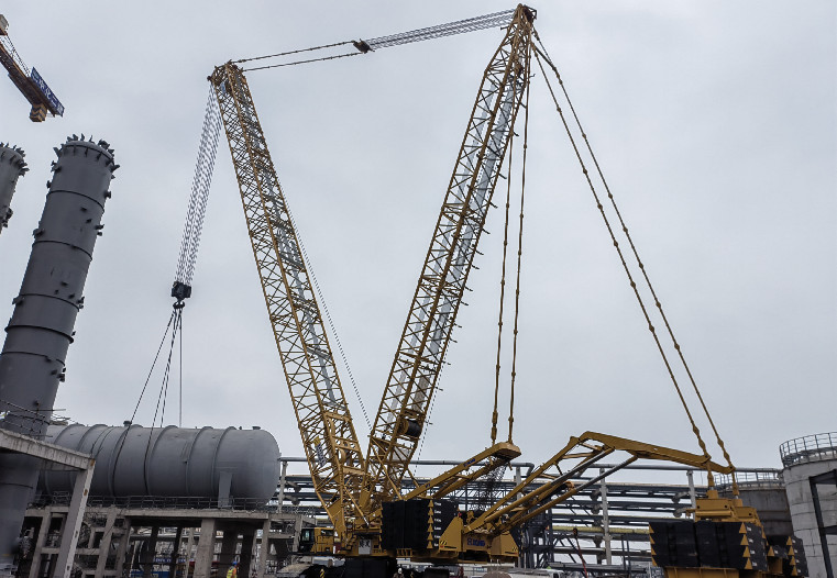 Shanghai Tengfa Crawler Crane-XGC15000A-Support hotline:02158387172