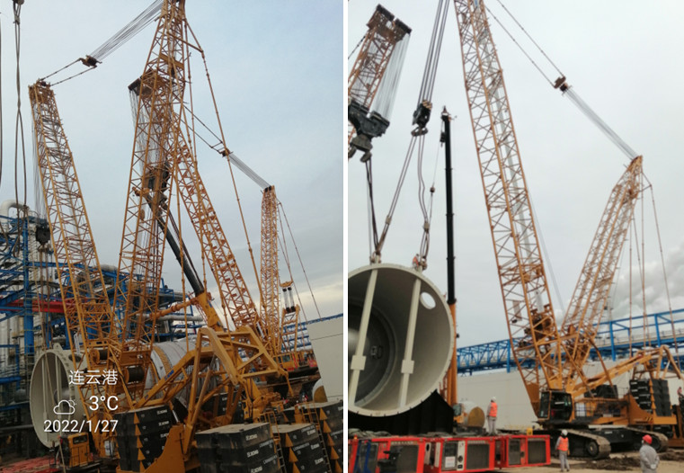 Shanghai Tengfa Crawler Crane-XGC400-I-Support hotline:02158387172