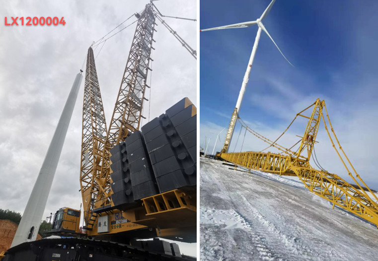 Shanghai Tengfa Crawler Crane-XGC12000-Support hotline:02158387172