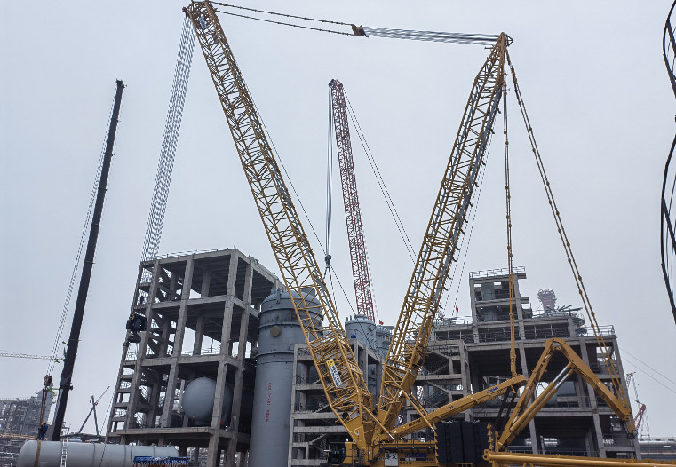 Shanghai Tengfa Crawler Crane-XGC15000A-Support hotline:02158387172