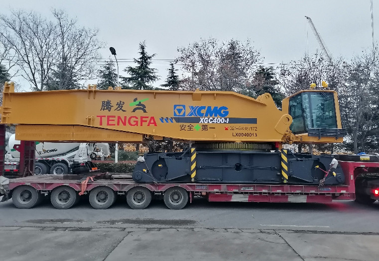 Shanghai Tengfa Crawler Crane-XGC400-I-Support hotline:02158387172